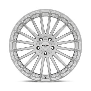 TSW TURBINA Titanium Silver Mirror Cut Fc 19x9 +20 5x114.3mm 76.1mm - Wheelwiz