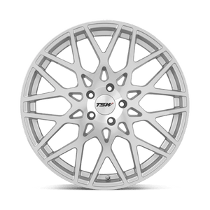 TSW VALE Silver W/ Mirror Cut Face 18x8.5 +30 5x120mm 76.1mm - WheelWiz