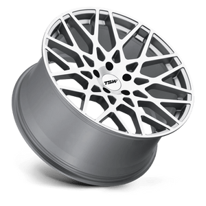 TSW VALE Silver W/ Mirror Cut Face 18x8.5 +30 5x120mm 76.1mm - WheelWiz
