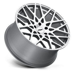 TSW VALE Silver W/ Mirror Cut Face 18x8.5 +43 5x108mm 72.1mm - Wheelwiz