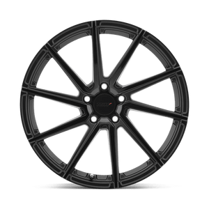 TSW WATKINS Double Black - Matte Black W/ Gloss Black Face 20x9 +35 5x112mm 72.1mm - WheelWiz