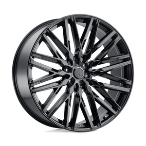 Status ADAMAS Gloss Black 20x9 +15 6x114.3mm 76.1mm - WheelWiz