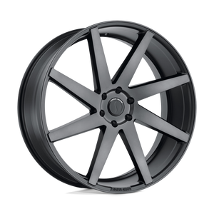 Status BRUTE Carbon Graphite 22x9.5 +35 5x112mm 66.6mm - WheelWiz