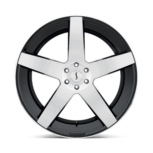 Status EMPIRE Gloss Black W/ Machined Face 24x9.5 +15 5x139.7mm 78.1mm - Wheelwiz