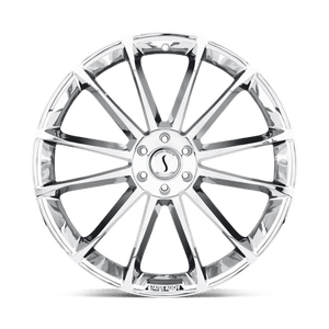 Status GOLIATH Chrome 22x9.5 +30 5x114.3mm 76.1mm - WheelWiz