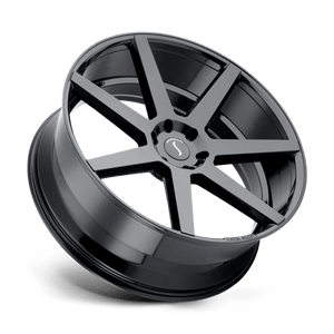 Status JOURNEY Gloss Black 24x10 +15 5x115mm 74.1mm - WheelWiz