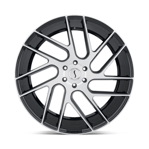 Status JUGGERNAUT Gloss Black W/ Machined Face 24x9.5 +15 6x139.7mm 112.1mm - Wheelwiz