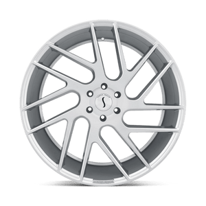 Status JUGGERNAUT Silver W/ Brushed Machined Face 20x9 +25 6x135mm 87.1mm - WheelWiz