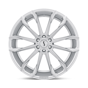 Status MASTADON Silver W/ Brushed Machined Fc 20x9 +15 6x139.7mm 112.1mm - Wheelwiz