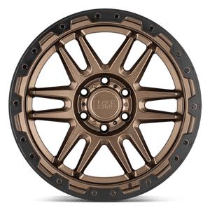 Black Rhino APACHE Matte Bronze W/ Blk Rg & Bolts 18x9 -18 6x139.7mm 112.1mm - Wheelwiz