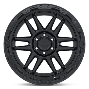 Black Rhino APACHE Matte Black W/ Black Bolts 18x9 +12 6x120mm 67.1mm - WheelWiz
