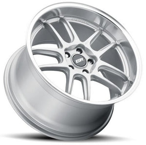 ESR Wheels AP8 Hyper Silver Machine Lip 18x10.5 -99 Custom 999mm