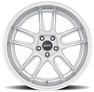 ESR Wheels APX8 HYPER SILVER MACHINE LIP 18x10.5 +22 5x120mm 72.6mm - Wheelwiz