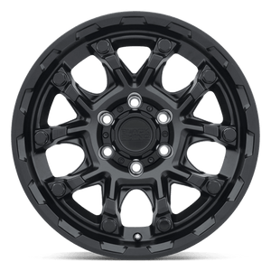 Black Rhino ARK Matte Black W/ Gloss Black Bolts 18x9 +12 5x150mm 110.1mm - WheelWiz