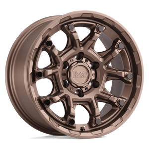 Black Rhino ARK Bronze W/ Gloss Black Bolts 18x9 -18 5x127mm 71.5mm - Wheelwiz