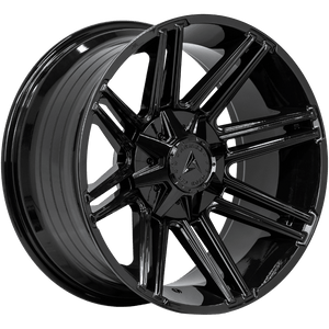 Armed Wheels Chopper Full Gloss Black 20x10 -18 8x165.1mm 125.1mm