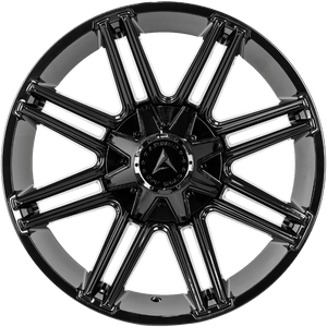 Armed Wheels Chopper Full Gloss Black 20x10 -18 5x127mm 78.1mm