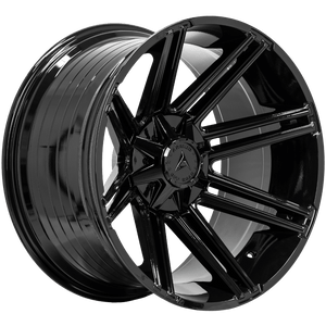 Armed Wheels Chopper Full Gloss Black 22x12 -44 Custom 125.1mm