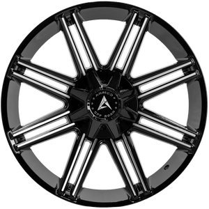 Armed Wheels Chopper Gloss Black Machined 22x10 -18 6x135mm 108.1mm