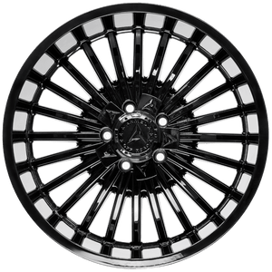 Armed Wheels Force Gloss Black 20x10 -18 5x127mm 78.1mm