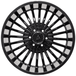 Armed Wheels Force Gloss Black 22x12 -44 6x135mm 108.1mm