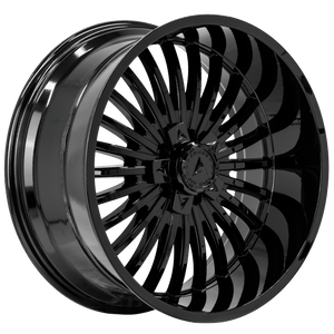 Armed Wheels Force Gloss Black 22x10 -18 5x127mm 78.1mm