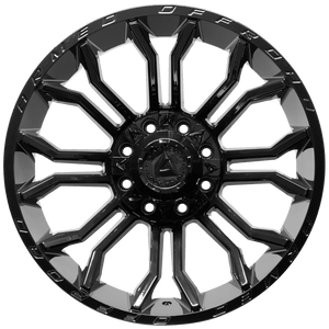 Armed Wheels Havoc Full Gloss Black 22x12 -44 8x165.1mm 125.1mm