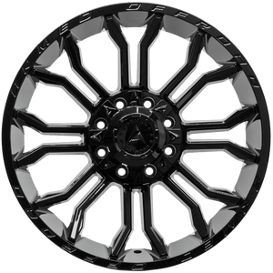 Armed Wheels Havoc Full Gloss Black 22x10 -18 8x165.1mm 125.1mm
