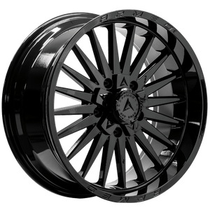 Armed Wheels Hostile Full Gloss Black 20x9 +12 5x139.7mm 110.1mm