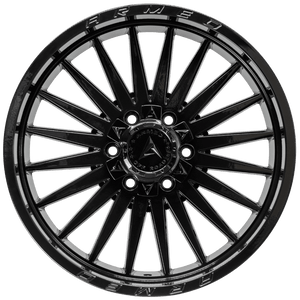 Armed Wheels Hostile Full Gloss Black 20x9 0 6x135mm 108.1mm