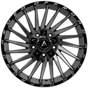 Armed Wheels Militia Gloss Black Machined + Tint 20x9 +12 5x139.7mm 110.1mm
