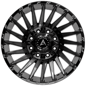 Armed Wheels Militia Gloss Black Machined + Tint 20x10 -18 8x165.1mm 125.1mm