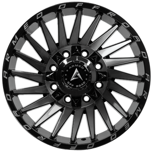 Armed Wheels Militia Gloss Black Machined + Tint 18x9 +12 8x165.1mm 125.1mm
