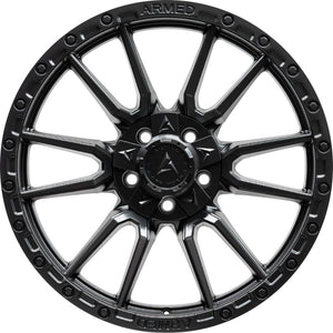 Armed Wheels Spear Full Satin Black 17x9 +20 5x113mm 78.1mm