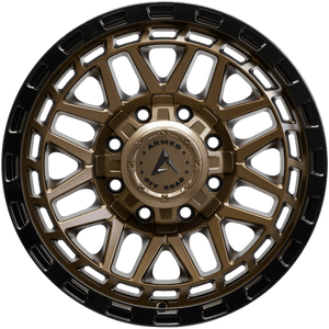 Armed Wheels Tank Matte Black + Bronze Face 18x9 +12 8x165.1mm 125.1mm