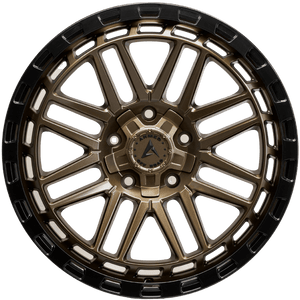 Armed Wheels Tank Matte Black + Bronze Face 20x9 0 5x127mm 78.1mm