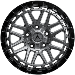 Armed Wheels Tank Matte Black + Gunmetal Face 18x9 +25 5x113mm 78.1mm
