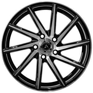Armed Wheels .38 CAL Gloss Black Machined Face 17x7.5 +38 5x113mm 74.1mm