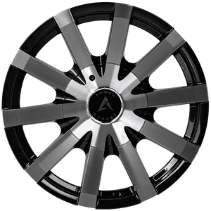 Armed Wheels Outlaw Gloss Black Machined Face 17x8 +35 5x113mm 74.1mm