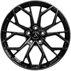 Armed Wheels Tactical Gloss Black Machined + Black Clear Coat 19x8.5 +30 5x113mm 74.1mm