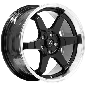 Armed Wheels Veteran Gloss Black Machined Lip 18x8 +35 5x113mm 74.1mm