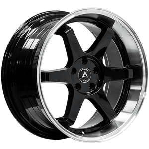 Armed Wheels Veteran Gloss Black Machined Lip 19x9.5 +35 5x113mm 74.1mm