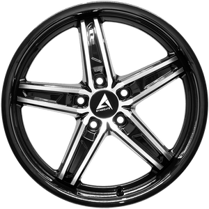 Armed Wheels Boss Black Machined Face Black Lip 18x9 +37 5x113mm 74.1mm
