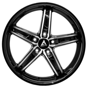 Armed Wheels Boss Black Machined Face Black Lip 19x9.5 +20 Custom 74.1mm