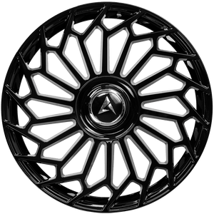 Armed Wheels Cartel Gloss Black 22x9 +25 Custom 78.1mm