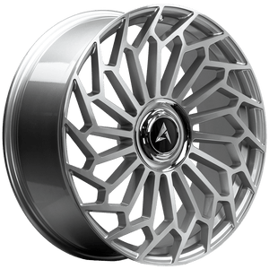 Armed Wheels Cartel Silver Machined 24x9 +25 Custom 87.1mm
