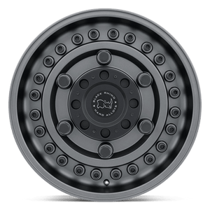 Black Rhino ARMORY Gun Black 17x8 +30 5x110mm 72.1mm - WheelWiz
