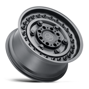 Black Rhino ARMORY Gun Black 16x8 -10 5x114.3mm 76.1mm - WheelWiz