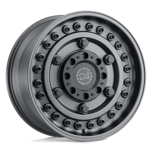 Black Rhino ARMORY Gun Black 17x9.5 +6 Custom 72.6mm - Wheelwiz