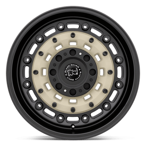 Black Rhino ARSENAL Sand On Black 17x8 +30 5x127mm 71.5mm - WheelWiz